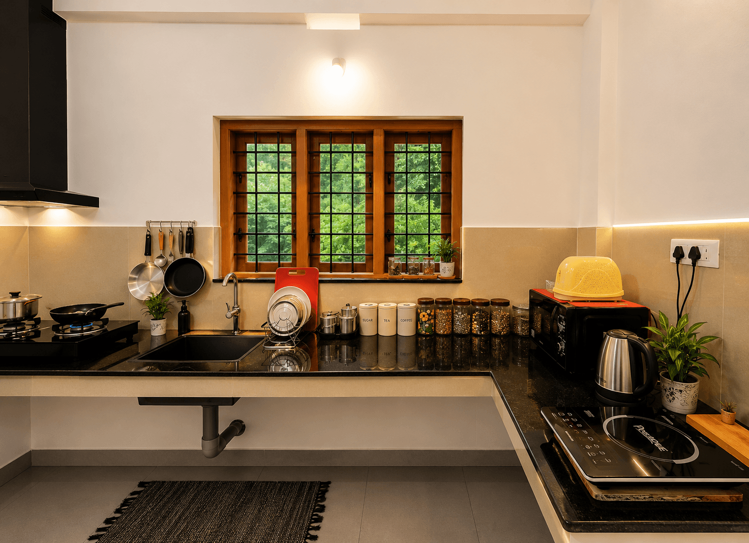 Common Kitchen - Green Field Apartments Mananthavady